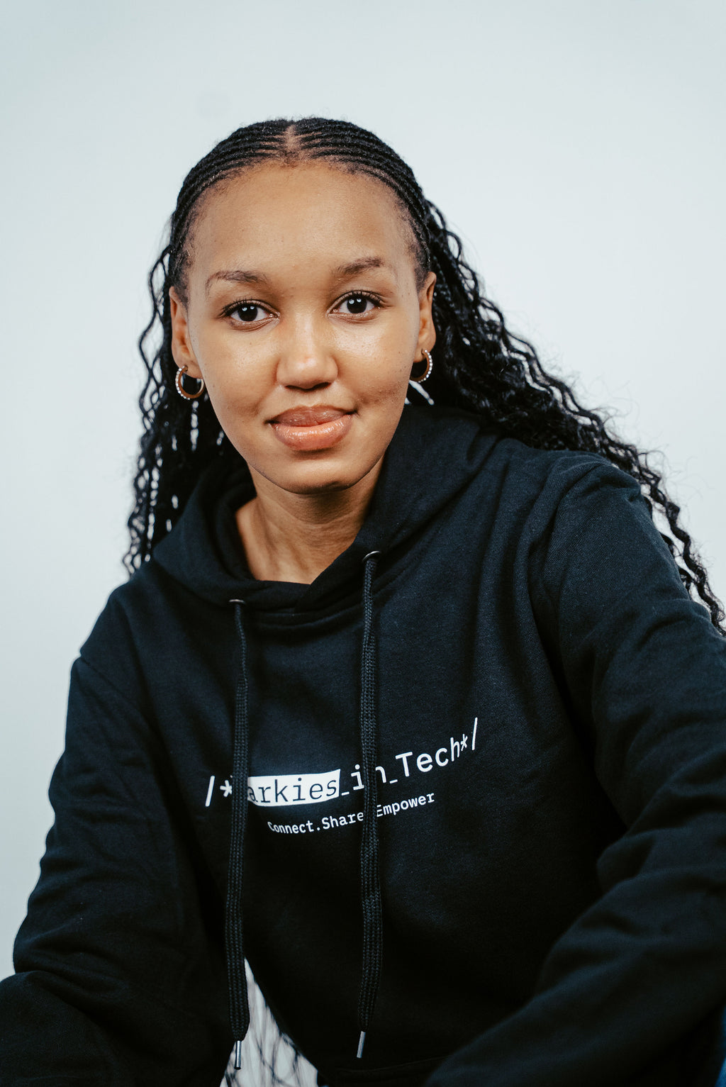 Long sleeve hoodie in original design