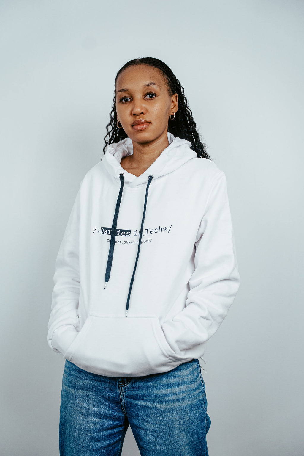 Long sleeve hoodie in original design