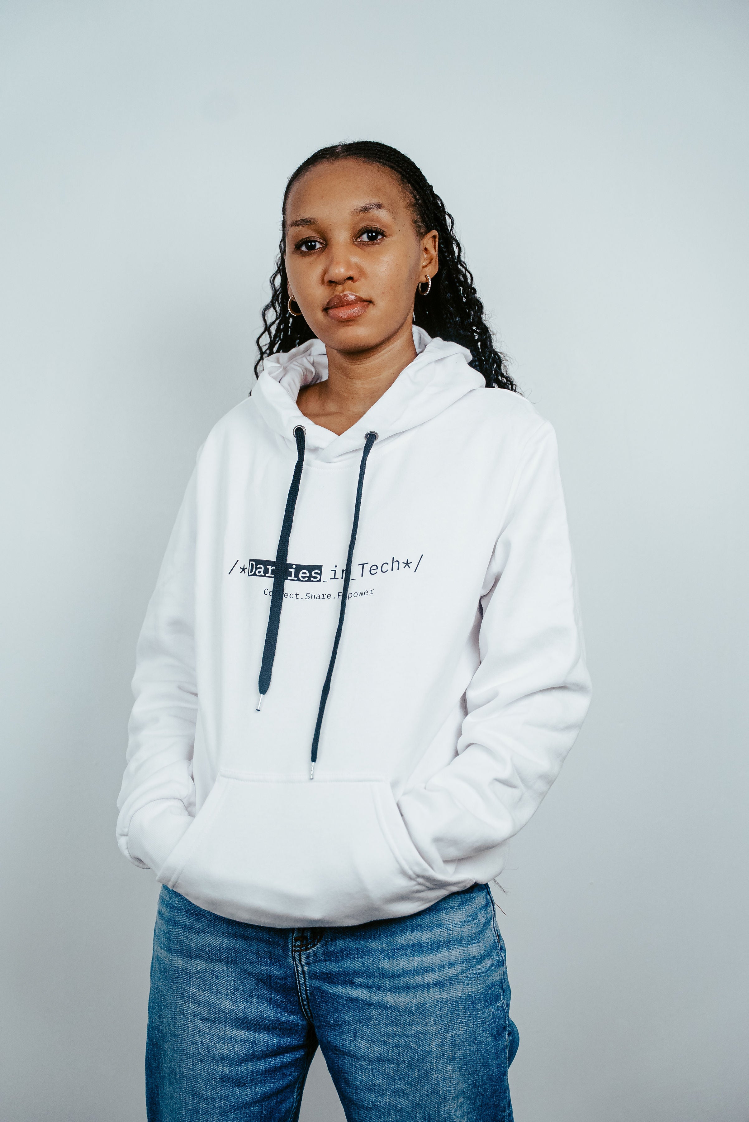 Long sleeve hoodie in original design