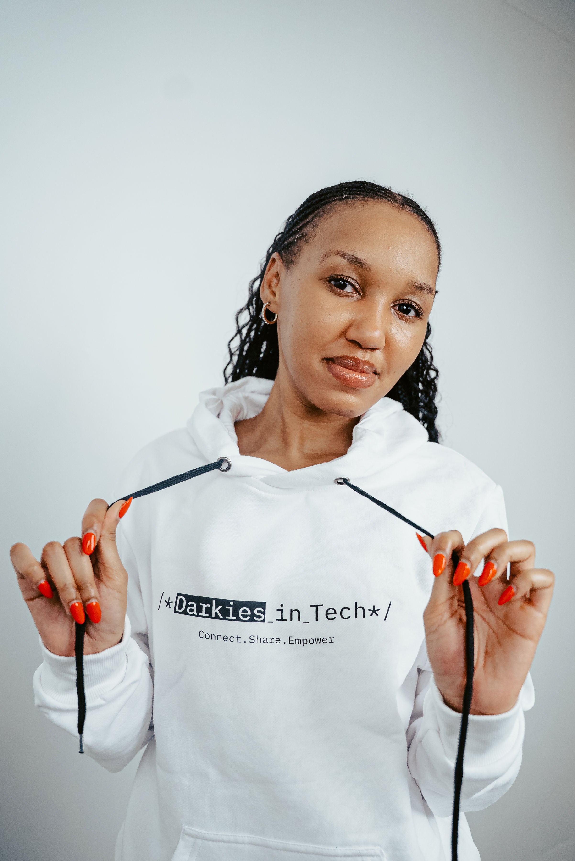 Long sleeve hoodie in original design